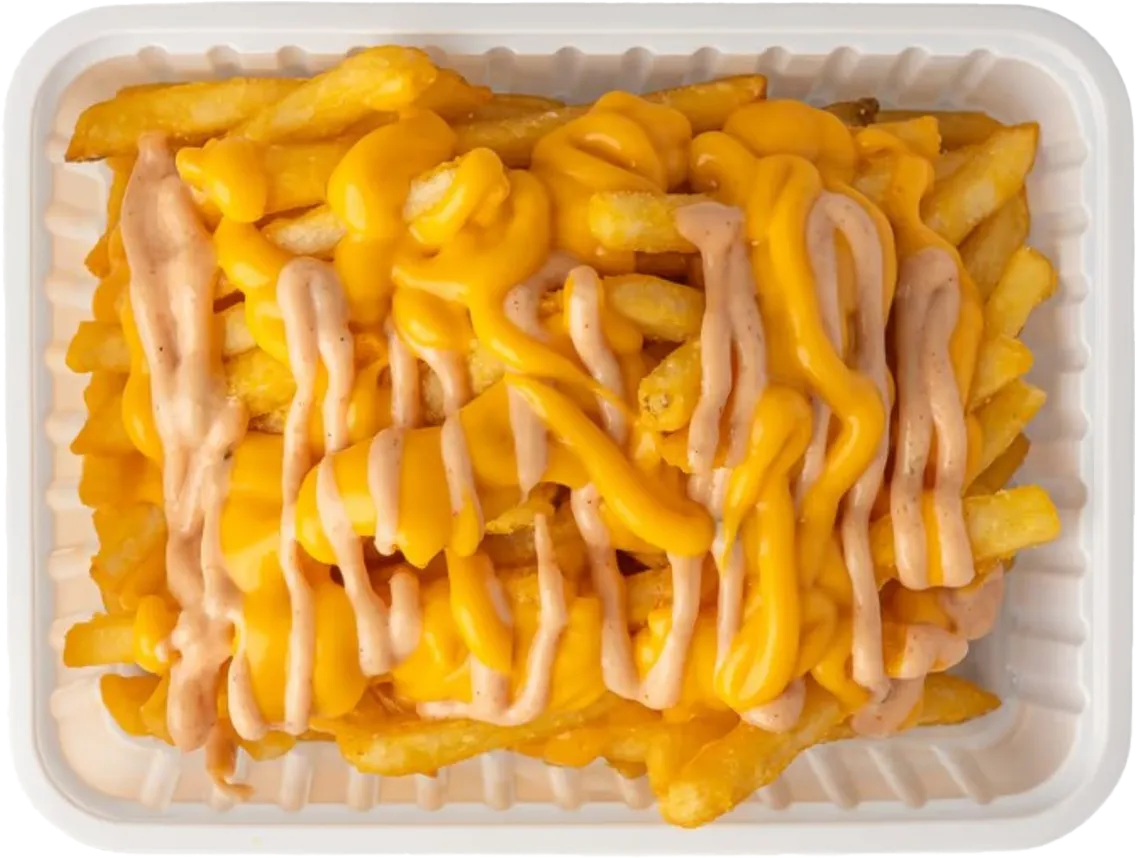 Cheesy loaded fries